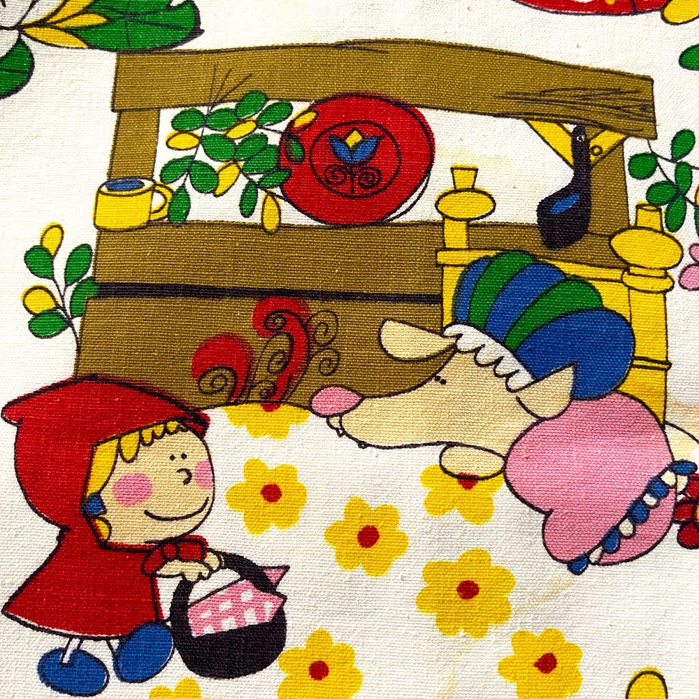 Storybook Printed Cotton Fabric #1 - Picture 7 of 8